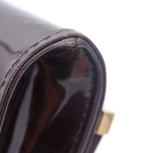 Louis Vuitton Vernis Ana Clutch Amarante - Picture 11 of 12